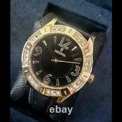 Rare montre suisse pour homme Festina, collection Diamond, marque déposée