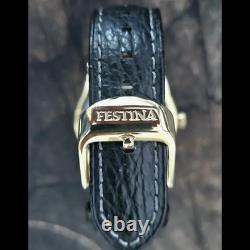 Rare montre suisse pour homme Festina, collection Diamond, marque déposée