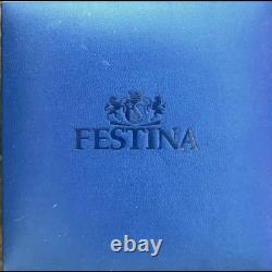Rare montre suisse pour homme Festina, collection Diamond, marque déposée