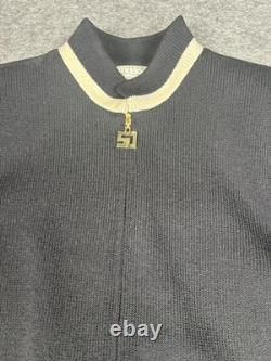 Robe Collection St John Taille 4 Femme 2 Noir Santana Tricot Ceinturé Ensemble de Carrière
