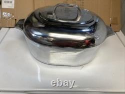 Rôtissoire Magnalite Wagner Ware 8 Qt avec couvercle 4265P en aluminium poli, Sydney, Ohio