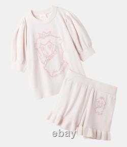 SUPER MARIO rencontre la collection Peach de GELATO PIQUE Ensemble pull et shorts 3 couleurs