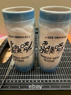 Sailor Jerry Rum Tiki Set Spiced Tasses De Deux