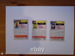 Série Deux de l'Univers Marvel (1991) ensemble de 162 cartes de base + 3 hologrammes H1, H2 et H3