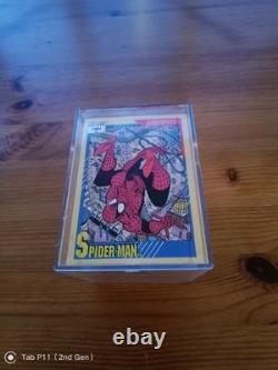 Série Deux de l'Univers Marvel (1991) ensemble de 162 cartes de base + 3 hologrammes H1, H2 et H3