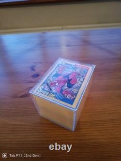 Série Deux de l'Univers Marvel (1991) ensemble de 162 cartes de base + 3 hologrammes H1, H2 et H3