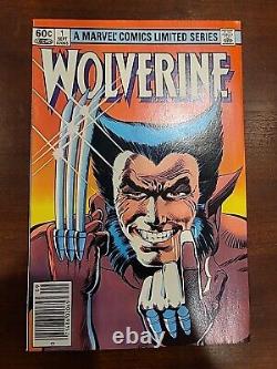 Série limitée Wolverine 1-4 Ensemble complet Marvel Comics Emballé individuellement