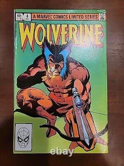 Série limitée Wolverine 1-4 Ensemble complet Marvel Comics Emballé individuellement