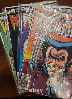 Série limitée Wolverine 1-4 Ensemble complet Marvel Comics Emballé individuellement