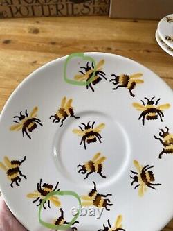 Service à thé Emma Bridgewater Bumblebee pour deux personnes. Neuf et emballé. Qualité de première.