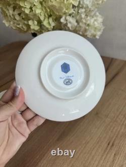 Service à thé Hermès Bleus d’Ailleurs en porcelaine bleue et blanche avec tasse et soucoupe pour deux, coffret inclus