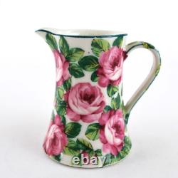 Service à thé Limoges Theodore Haviland pour deux personnes avec plateau, roses de choux, antique