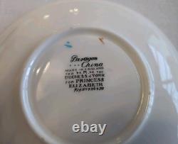 Service à thé et assiette à gâteau Paragon Fine China Two for Joy de 1926, 21 pièces, en très bon état	
<br/>	
