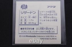 Set De Stickers Mint Amada Pokemon 5 1995 Nintendo Charizard Mew Deux #eo0065