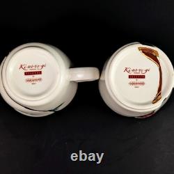 Set de 2 mugs Seletti Kintsugi Marcantonio style art japonais ancien en or 24 carats