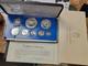 Set De Preuve Des Îles Salomon 1980. Deux Pièces En Argent. Boîte Et Certificat D'authenticité. Franklin Mint