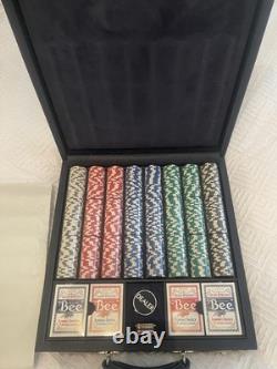 Set de poker de luxe tout neuf Geoffrey Parker, prix public conseillé 3,1 k€