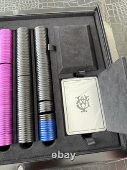 Set de poker en fibre de carbone Alfred Dunhill