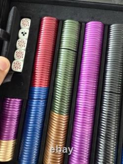 Set de poker en fibre de carbone Alfred Dunhill