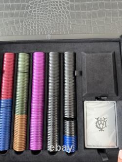 Set de poker en fibre de carbone Alfred Dunhill