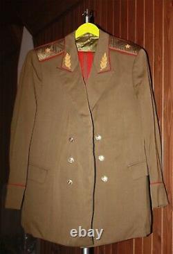 Soviet Urss Deux Ensembles Général Général Général Uniforme Quotidien 1975,78 Tuniques Pants Ordre