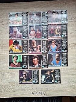 Star Trek TOS Série Originale Saison 2 (Deux) 26 Plaques en Or Ensemble G30-G55