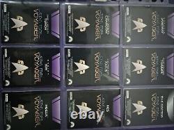 Star Trek Voyager Saison Un Série Deux UK Master Set Chase & Classeur 120 Cartes