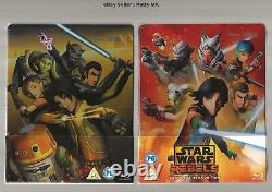 Star Wars Rebels Saison 1 & 2 Blu Ray Steelbook Collection Nouveau & Scellé
