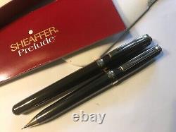 Stylo-plume + crayon Sheaffer Prelude (366) Vintage, cuivre métallique/gt, pointe moyenne