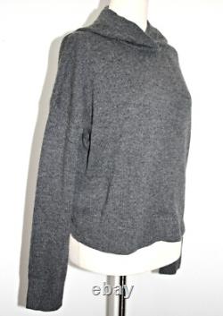 THÉORIE Collection de Sweat à Capuche Cropped en Cachemire et Pantalon Jogger Arleena Charbon L 710 $