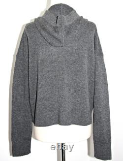 THÉORIE Collection de Sweat à Capuche Cropped en Cachemire et Pantalon Jogger Arleena Charbon L 710 $