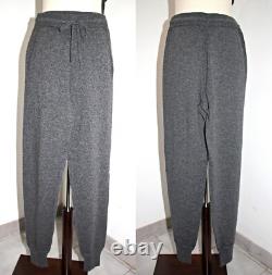 THÉORIE Collection de Sweat à Capuche Cropped en Cachemire et Pantalon Jogger Arleena Charbon L 710 $