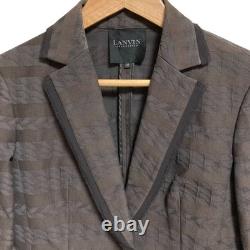 VESTE et JUPON Plissé LANVIN COLLECTION Taille 38 Marron Femme D'OCCASION