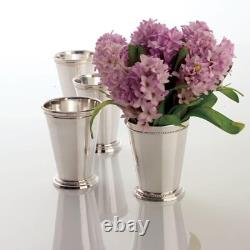 Vase à julep 'Deux en compagnie' dans une boîte cadeau, ensemble de 4, menthe