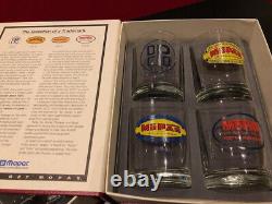 Verres à boire de collection MOPAR Dodge Plymouth pour concessionnaires - Deux ensembles de 4