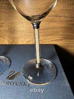 Verres à vin cristallins Swarovski (ensemble de 2)