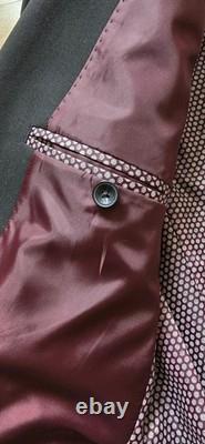 Veste de costume noir par Mark & Spencer Collection 36/Pantalon 32/29 pouces