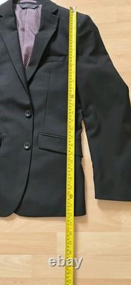 Veste de costume noir par Mark & Spencer Collection 36/Pantalon 32/29 pouces