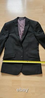 Veste de costume noir par Mark & Spencer Collection 36/Pantalon 32/29 pouces
