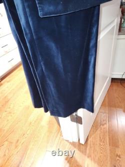 Veste en velours croisée Zara co-ord + Pantalons bleu nuit Collection Zw XL