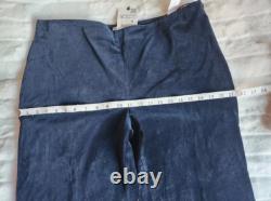 Veste en velours croisée Zara co-ord + Pantalons bleu nuit Collection Zw XL