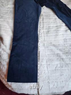 Veste en velours croisée Zara co-ord + Pantalons bleu nuit Collection Zw XL