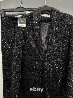 Veste et pantalon en sequins noirs pour femmes Zara - Nouvelle collection Festive Days