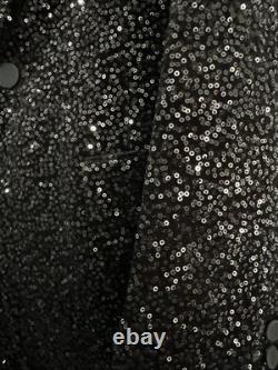 Veste et pantalon en sequins noirs pour femmes Zara - Nouvelle collection Festive Days
