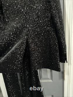Veste et pantalon en sequins noirs pour femmes Zara - Nouvelle collection Festive Days