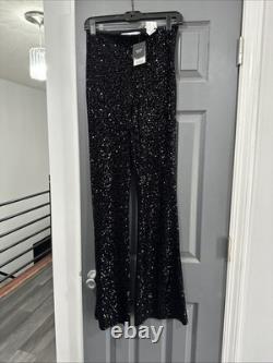 Veste et pantalon en sequins noirs pour femmes Zara - Nouvelle collection Festive Days