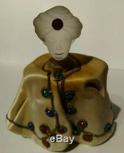 Vintage Prince-douka Marquay Turban Set Man Of Deux Bouteilles De Parfum