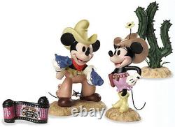 Wdcc Two Gun Mickey 2004 Special Commission USA Convention Set Disney Classics