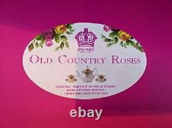 Wedgewood Old Country Roses Service à thé pour deux Royal Albert Deux tasses et soucoupe