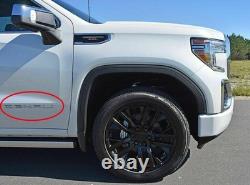Yoaoo lot de 4 emblèmes 2019+ pour deux portes Denali Plus hayon Denali Sierra